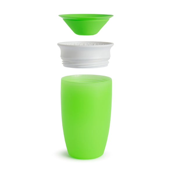 Munchkin Miracle® 360° Trainer Cup - 10oz with Lid (Green)
