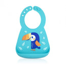 Nuby Fun 3D Silicon Bib - Toucan