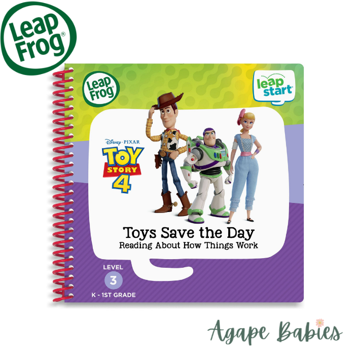 LeapFrog LeapStart BK - Disney Pixar Toy Story 4, Toys Save The Day