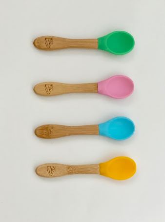 MCK Bamboo-Silicone Spoon - Green