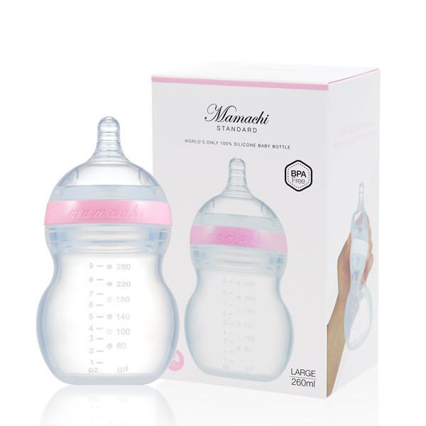 Mamachi Baby Bottle Standard Large - Pink