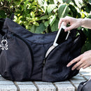 Okiedog Mondo Diaper Bag Scribbles Black