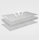 Bonbijou Snug Cool & Safe Washable Mattress  (Size: 61 x 120 cm, 24 x 47 x 3)