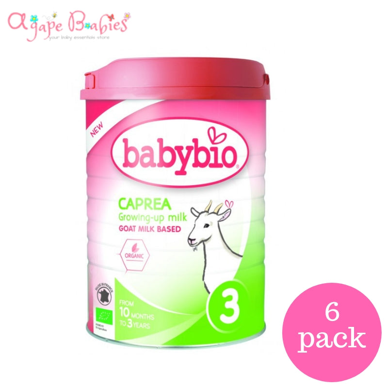 Babybio Caprea 3 Organic Goat Milk Growing-up Formula, 900g (Pack Of 6) Exp: 2021