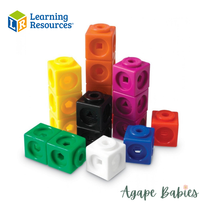 Learning Resources Mathlink Maths Cubes Set of 100