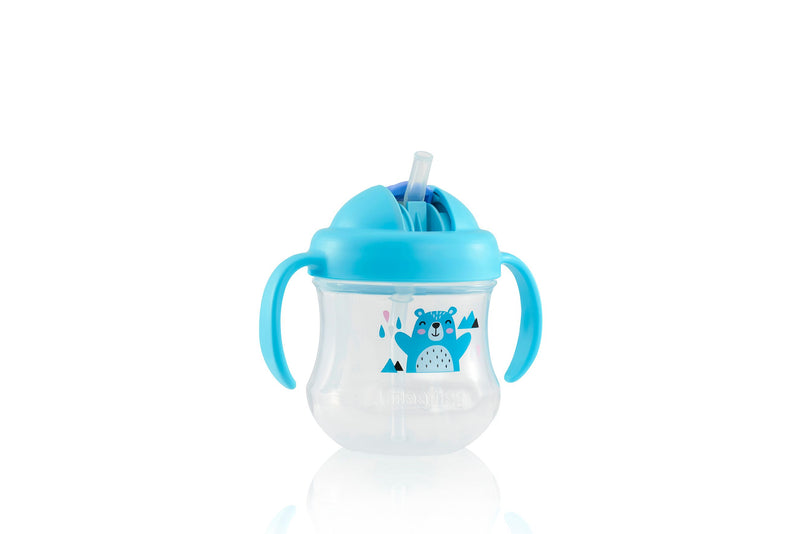 Pigeon MagMag Straw Cup - Matte Blue