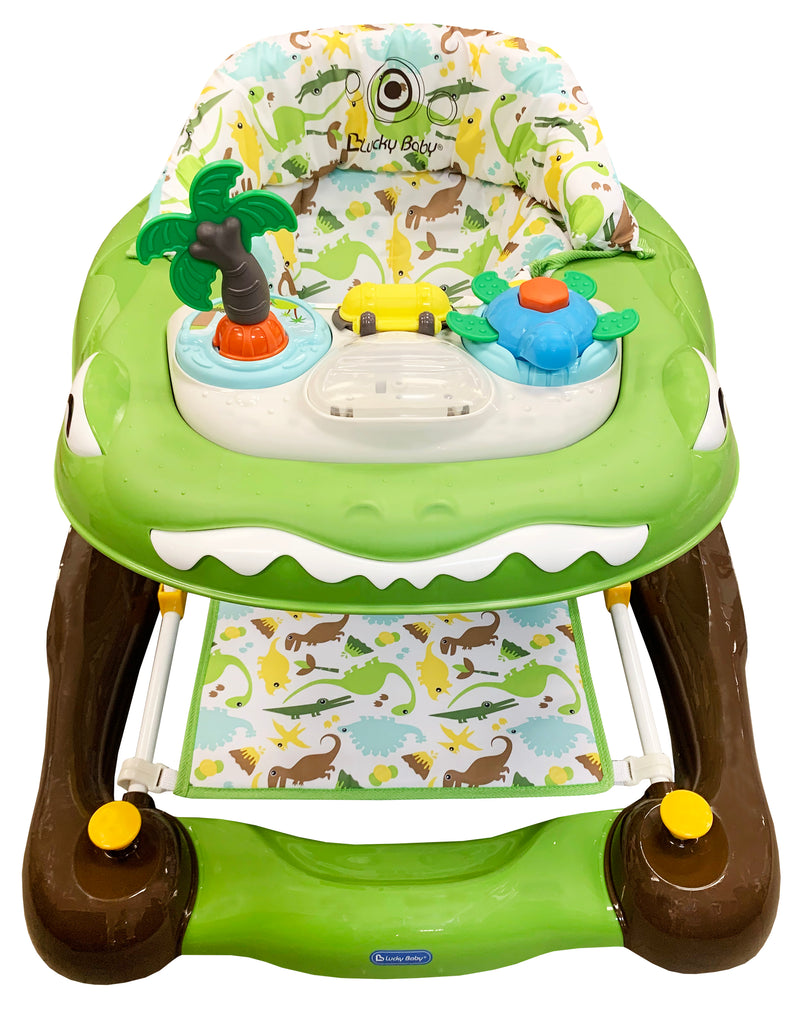 Lucky Baby Derex Dino 2 in 1 Baby Walker / Rocker