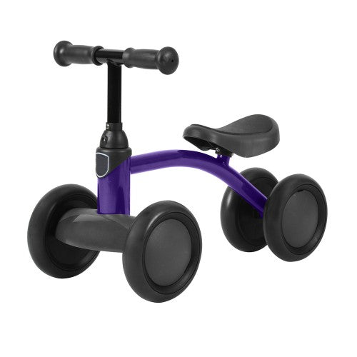 Lucky Baby Quattro™ 4 Wheel Balance Bike - Purple (18 mths-3 yr)