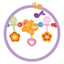 Lucky Baby Deluxe Bouncer - Pink Floral