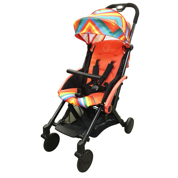Lucky Baby City Chase Stroller - Red (1yr local warranty)