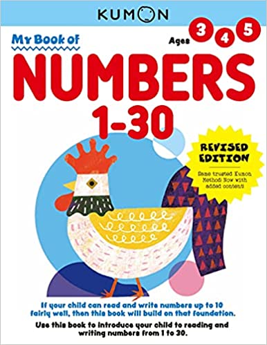 Kumon My Book of Numbers 1-30 (Revised Edition)
