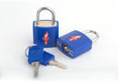 Safe Skies Padlock Double Set - Neon Blue