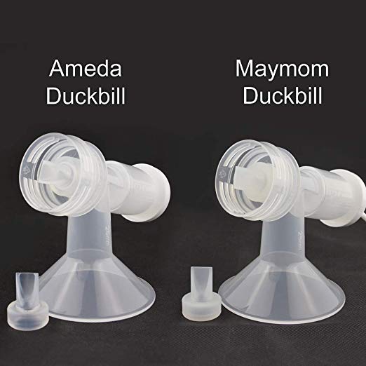 Maymom Breastpump Valve (Duckbills) For Ameda Pumps (4pcs)