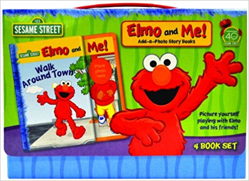 Elmo And Me Box Set (Set of 4 Carrying Case)