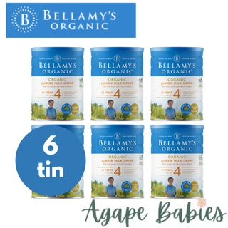 Bellamy's Organic Step 4 Junior milk - (Pack of 6)  Exp-06/25