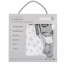 Cheeky Chompers MultiMuslin Silver Stars