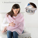 Cheeky Chompers MultiMuslin Rosy Days