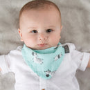 Cheeky Chompers Muslin Neckerbib Stars & Zebra