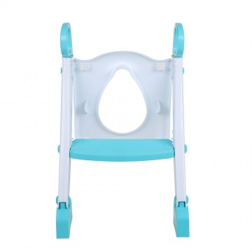 Lucky Baby Step Up Potty Training Seat W/Ladder - Blue