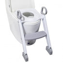 Lucky Baby Step Up Potty Training Seat W/Ladder - Grey