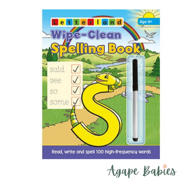 Letterland Wipe Clean Spelling Book