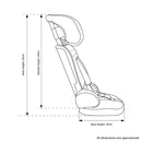 Urban Kanga Portable Car Seat - Black (2 Years Local Warranty)