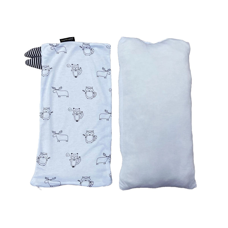 Bonbijou Snug Ultra Soft Cooling Infant Pillow - Baby Blue