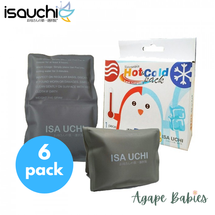 [6-Pack] Isa Uchi Hot & Cold Gel Pad (150g)