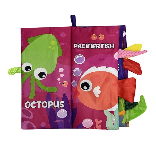 Lucky Baby Discovery Pals Tail Cloth Book Set - (Flying/Travel/Ocean)