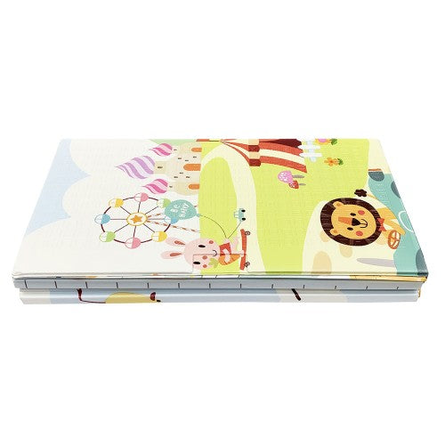 Lucky Baby Tell Me A Story™ Educative XPE Dual FOLDABLE Mats - Happy Family (10mm)