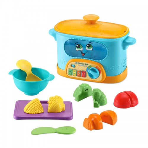 LeapFrog Choppin' Fun Learning Pot | Cooking Toys with Play Food