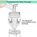 Maymom Widemouth Flange Adapter To Use With Milk Bag, 2pc