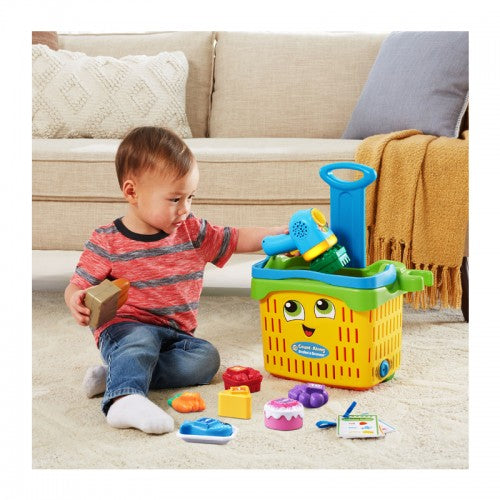 LeapFrog Count-along Basket and Scanner | 2 In 1 Shopping Trolley