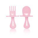 Grabease First Self Feeding Utensil Set - Blush