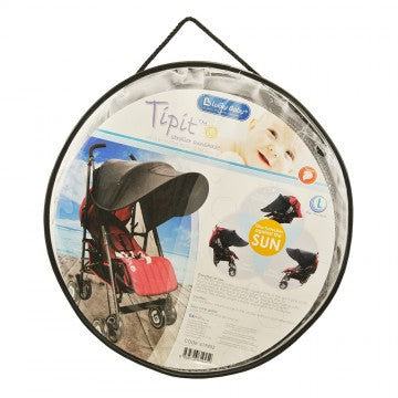 Lucky Baby Tipit Stroller Sunshade Size(L)75X73 Cm - Grey