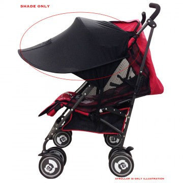 Lucky Baby Tipit Stroller Sunshade Size(L)75X73 Cm - Grey