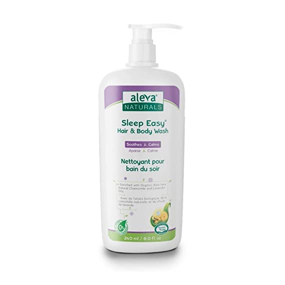 [2-Pack] Aleva Naturals Sleep Easy Hair & Body Wash (8 fl.oz / 240ml)