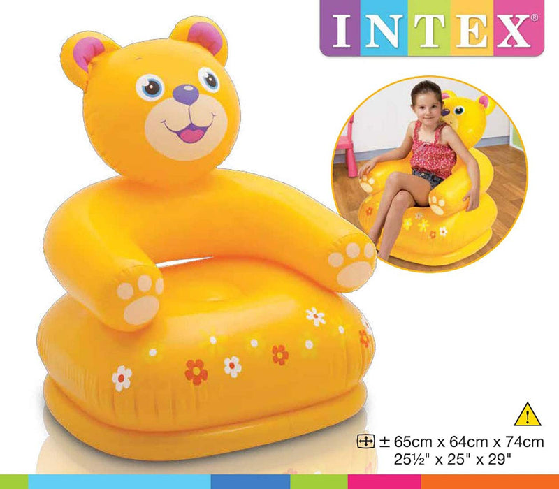 [Bundle Of 2] Intex Happy Animal Chair