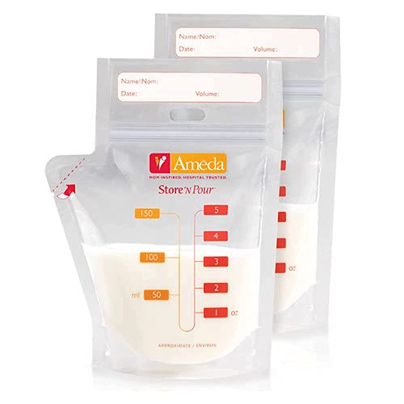 Ameda Store'N Pour Breast Milk Storage Bags