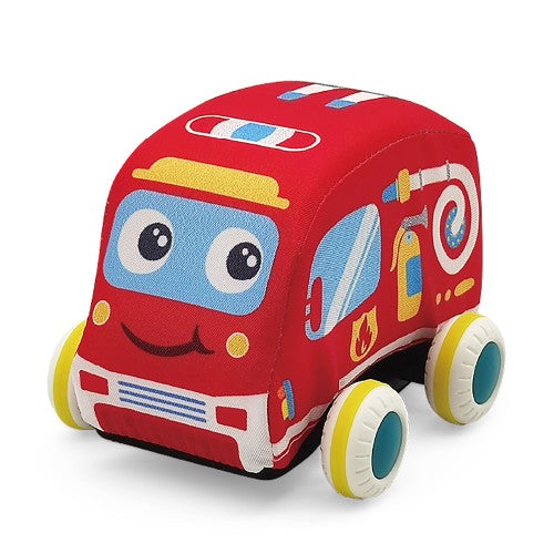 Lucky Baby Soft Pull Back Vehicle Set