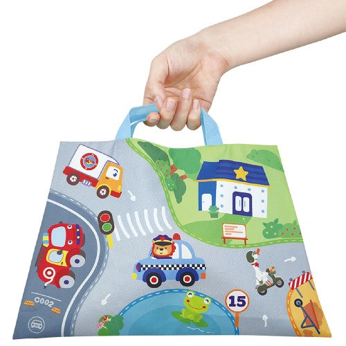 Lucky Baby Soft Pull Back Vehicle Set