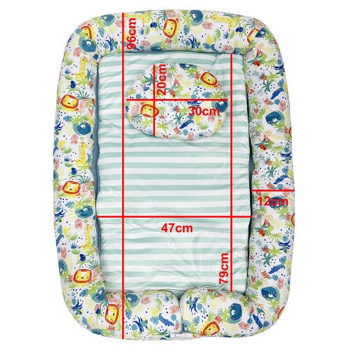 Lucky Baby Cuddle™ Portable Baby Co-Pod - Polka