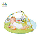 Konig Kids Pretty Pink Butterfly Play Gym with Lights Projection & Music (Batteries not included)