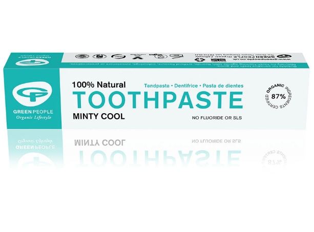 [Bundle Of 4] Green People Organic Minty Cool Toothpaste, 50 ml. Exp-05/26