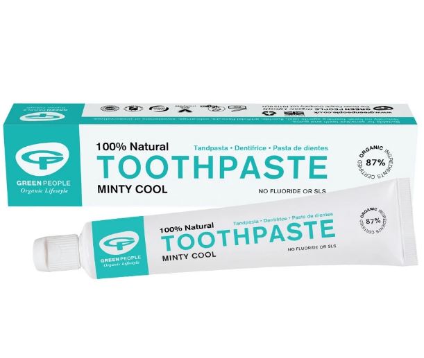 [Bundle Of 4] Green People Organic Minty Cool Toothpaste, 50 ml.