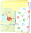 OWEN 2PC Thermal Blanket Set 30x30" - 100% Cotton - 5 Designs