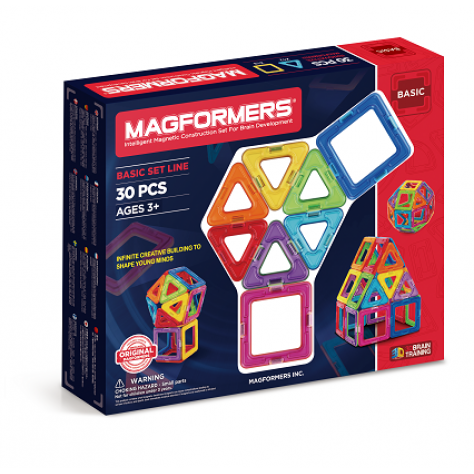 Magformers Basic Set Line (30 pcs)