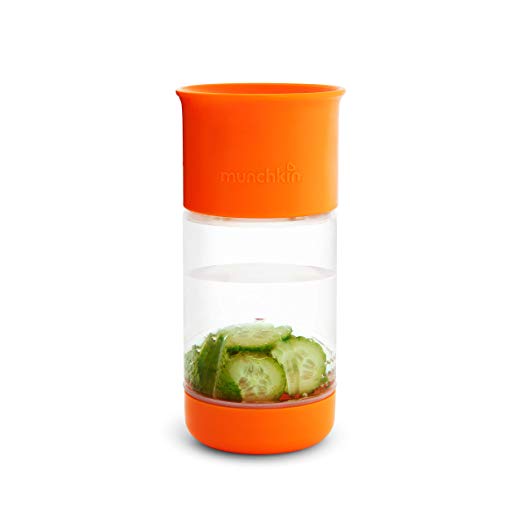 Munchkin Miracle Cl Fruit Infuser Sippy Cup 14 Oz - Orange