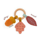 Moulin Roty Après La Pluie Wooden Oak Tree Ring Rattle