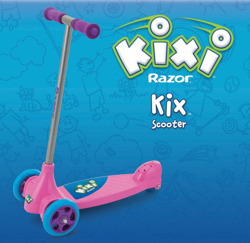Razor Kixi Kix Scooter - Pink/Purple